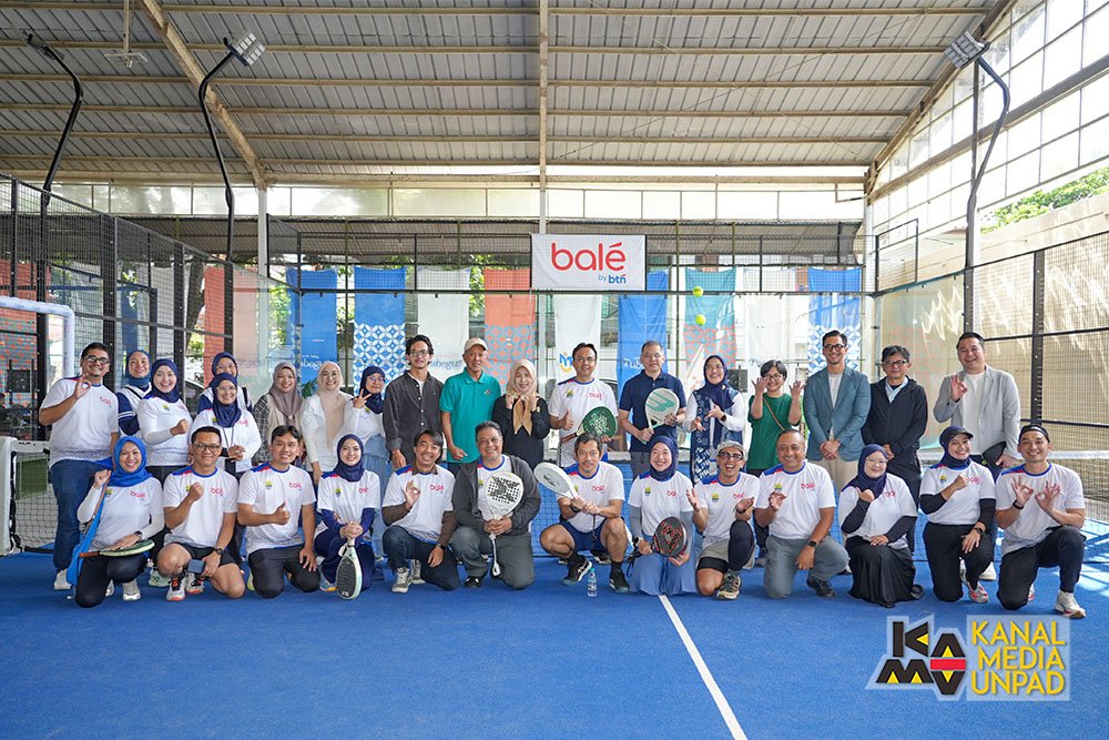 Padel di Bandung Makin Seru! Mahat Masagi Unpad Buka Lapangan Baru di Tubagus Ismail